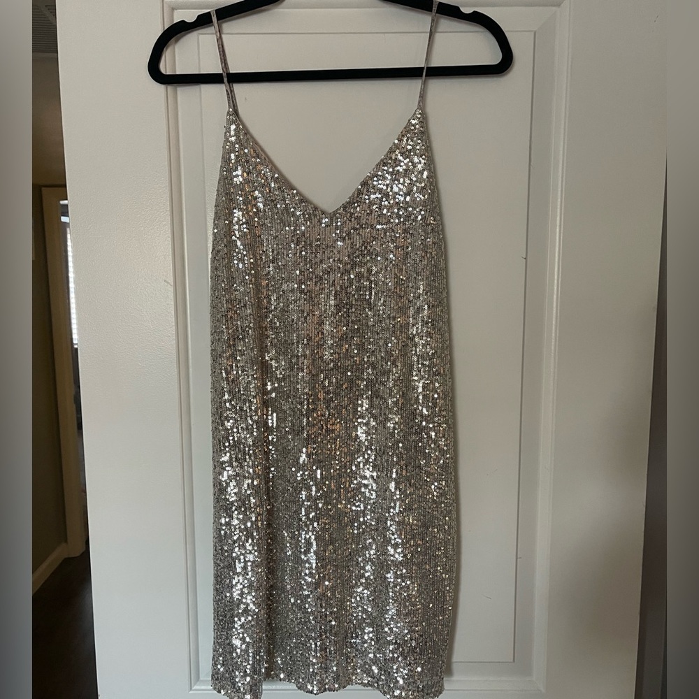 Loyd Ford Sequin Dress